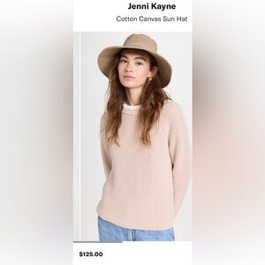 NEW PRICE FIRM Jenni Kayne hat